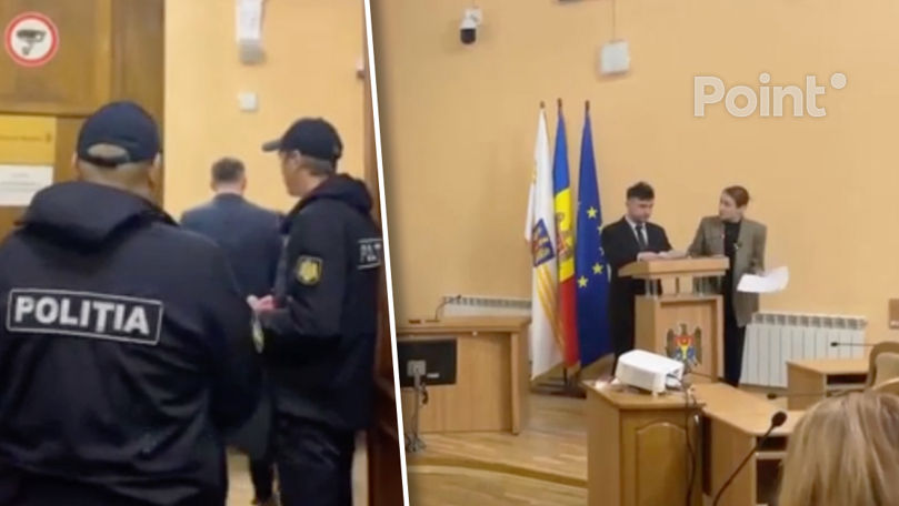 Scandal la Primăria Chișinău: A fost necesară intervenția Poliției.