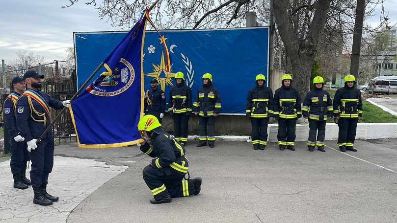 Ceremonie festivă la IGSU: Câți salvatori și pompieri are R. Moldova