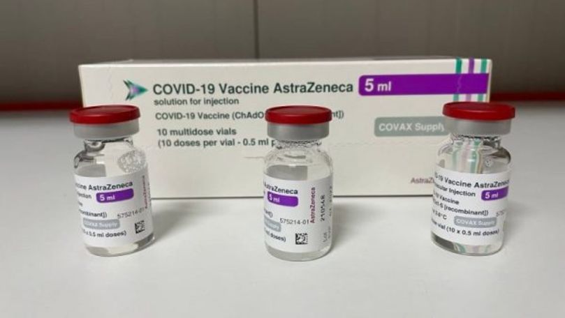 În Moldova a fost livrat un lot de 14.400 de doze de vaccin AstraZeneca