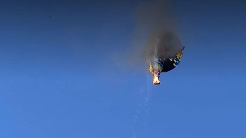 Brazilia: Opt persoane au murit după ce un balon cu aer cald a luat foc