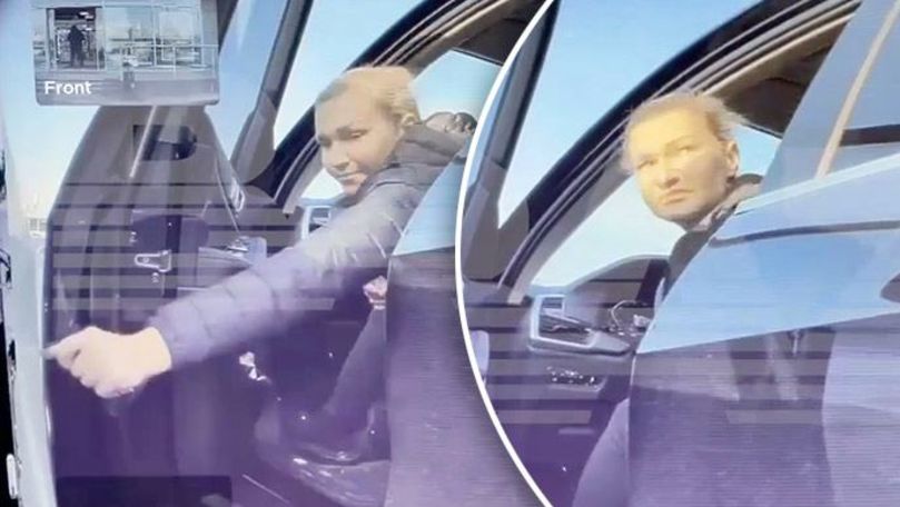 Răzbunarea unei șoferițe de BMW, filmată de camera video a unei Tesla