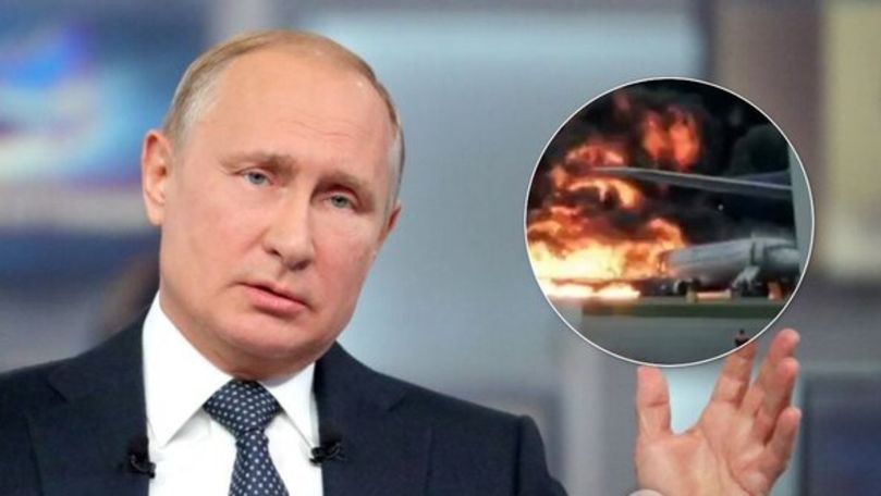 Reacţia lui Putin după accidentul de avion în care au murit 41 de oameni