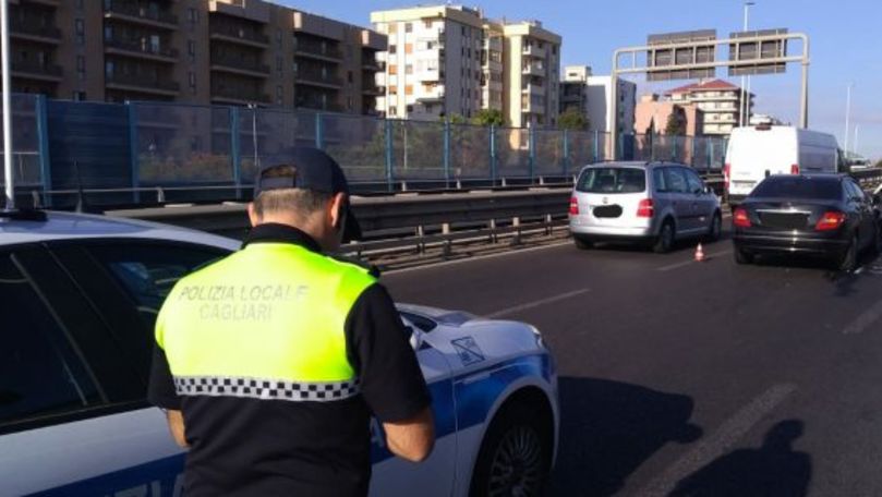 Un moldovean a provocat un accident în lanț în Italia: Un rănit