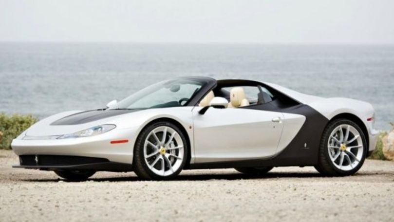 Уникальный суперкар Ferrari Sergio продадут на аукционе.