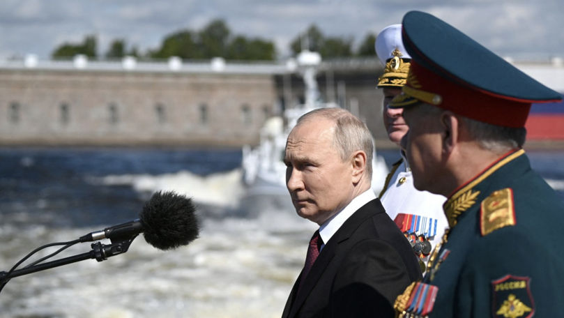 Putin a asistat la o paradă navală. Anunțul liderului de la Kremlin