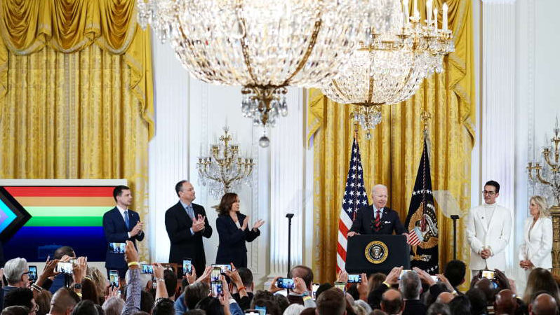 SUA: Joe Biden a celebrat comunitatea LGBT+ la Casa Albă