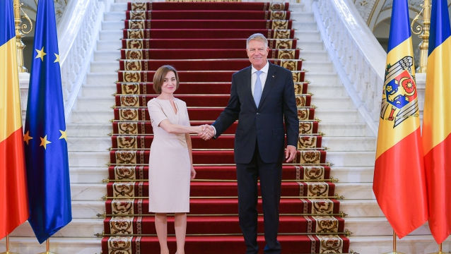 Iohannis o felicită pe Sandu: România și Moldova vor continua să lucreze