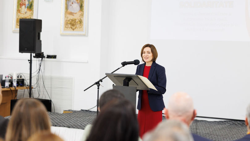 Maia Sandu, către membrii CALM: Vă mulțumesc că stați aproape de oameni