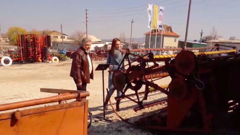 Primul muzeu de mașini agricole din Moldova, deschis la Pârlița