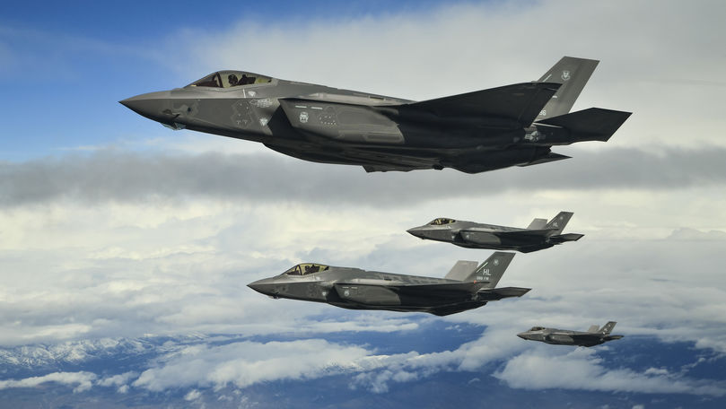 Americanii și britanicii exersează capacitățile noului motor F-35