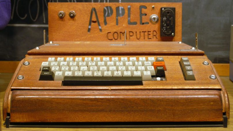 Suma uriașă cu care a fost cumpărat primul computer Apple în 2018