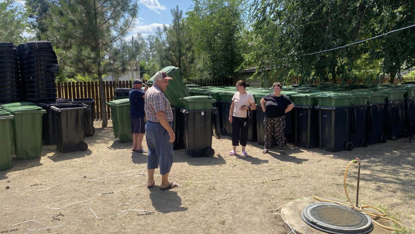 Comuna Țânțăreni trece la colectarea selectivă a deșeurilor