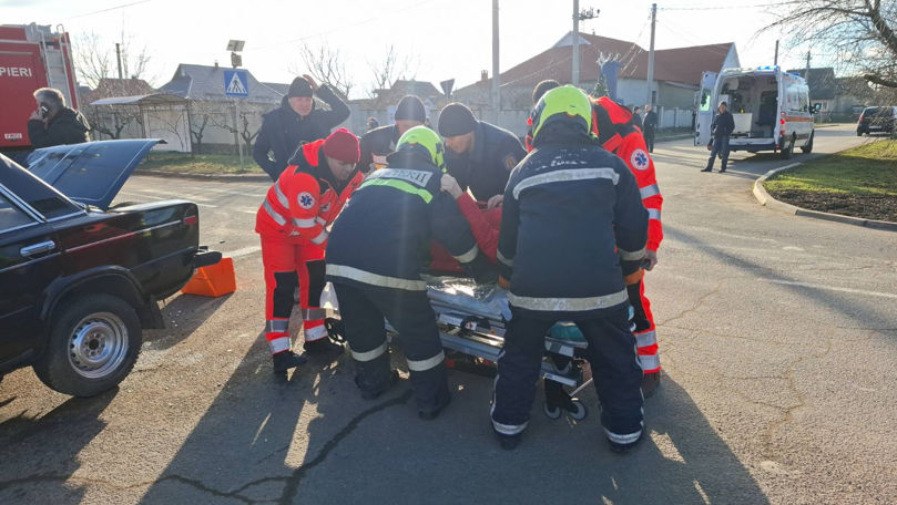 Accidente la Ștefan Vodă și Fălești: Patru persoane, salvate de pompieri