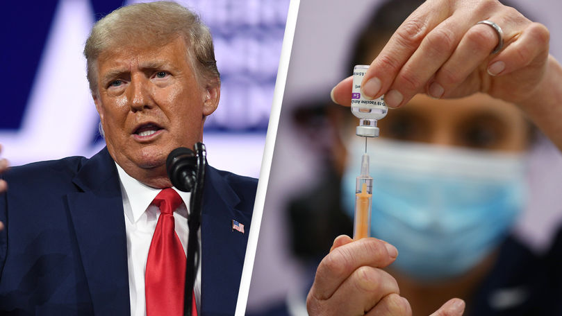 Trump îşi atribuie un vaccin împotriva COVID-19: Se va numi Trumpcine