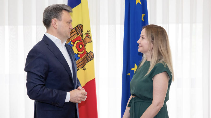 Dorin Recean, în discuții cu însărcinatul cu afaceri al Ambasadei SUA