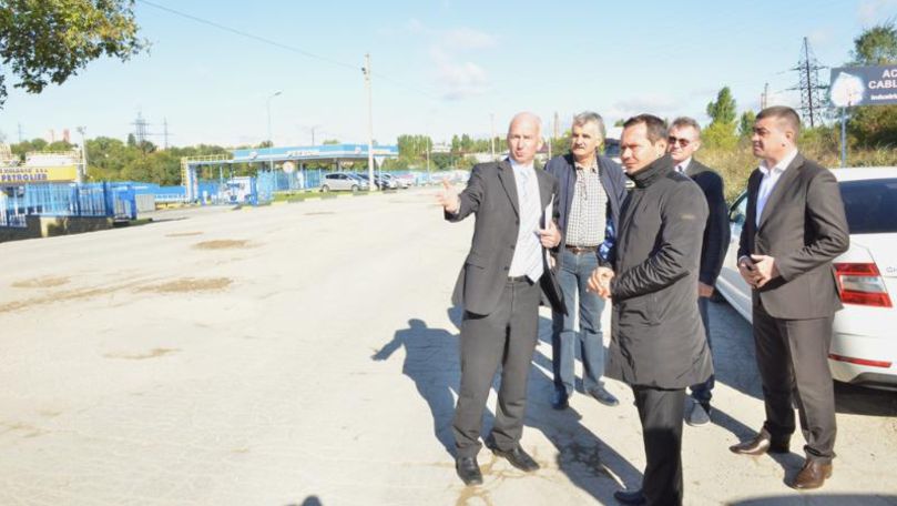 Primarul interimar a inspectat strada Industrială din Chişinău