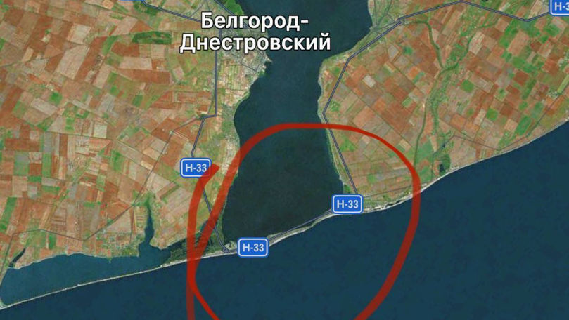 Atac cu rachetă pe podul ce leagă Zatoka de Odesa. Circulația, sistată