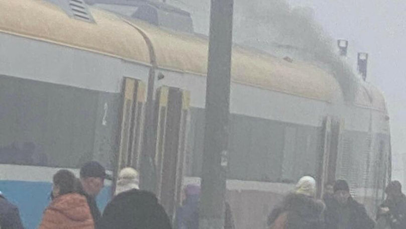Trenul Chișinău-Iași s-a defectat în timp ce se deplasa spre România