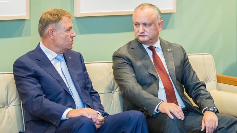 Dodon și Iohannis s-au întâlnit pentru prima dată la New York