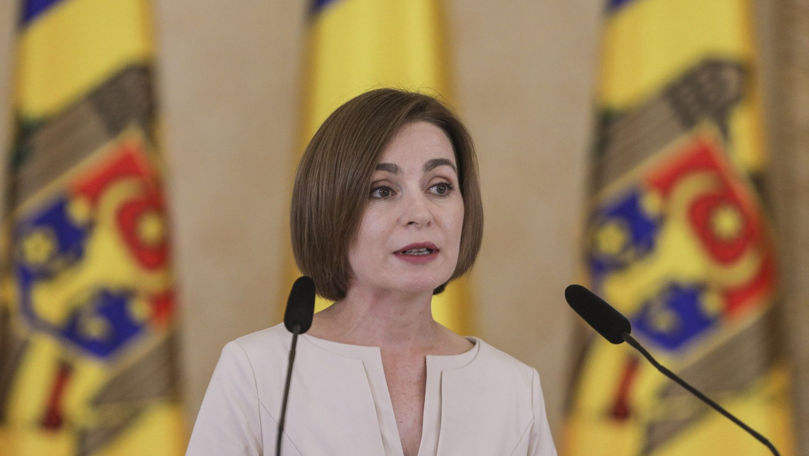 Майя Санду приветствует выделение Украине кредита ЕС: Единство – это сила.