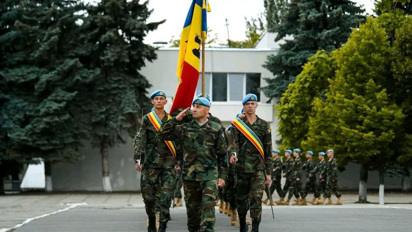 Militarii detașați în Kosovo au intonat imnul R. Moldova