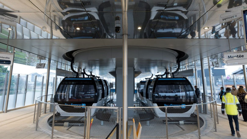 Во Франции открыли крупнейшую в Европе городскую канатную дорогу.