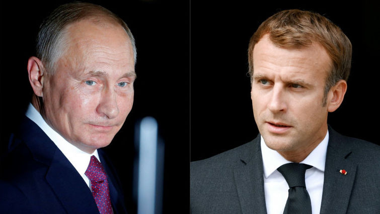 Macron a vorbit la telefon cu Putin. Ultima convorbire datează din 2022