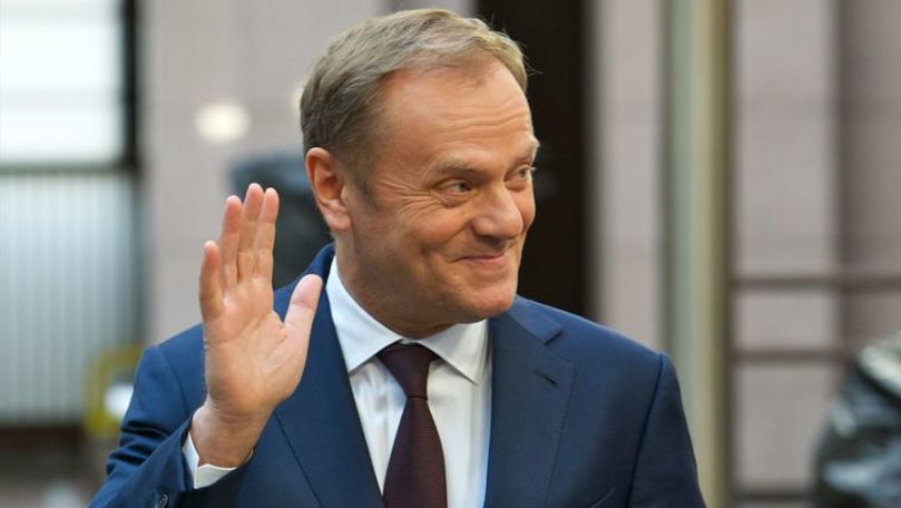 Donald Tusk, discurs în limba română: M-a îndrăgostit de Sibiu