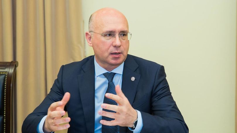 Председатель Демократической партии Молдовы Павел Филип. 