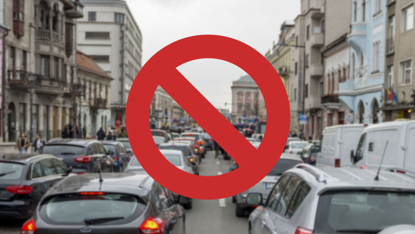 Ziua în care mașinile ar fi interzise în București