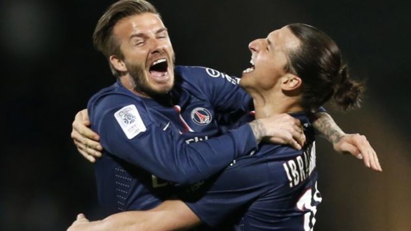 Ibrahimovic și Beckham, dialog amuzant pe rețelele de socializare