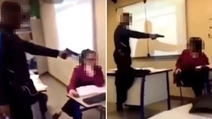 Soarta elevului care și-a amenințat profesoara cu o armă