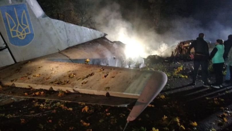 Cauza preliminară a prăbușirii avionului militar în Harkov