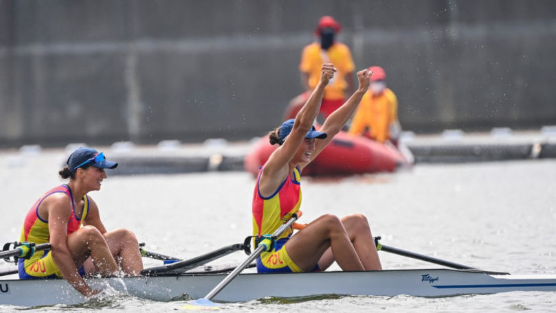 Primul aur obținut de România la JO la dublu vâsle: Nou record olimpic