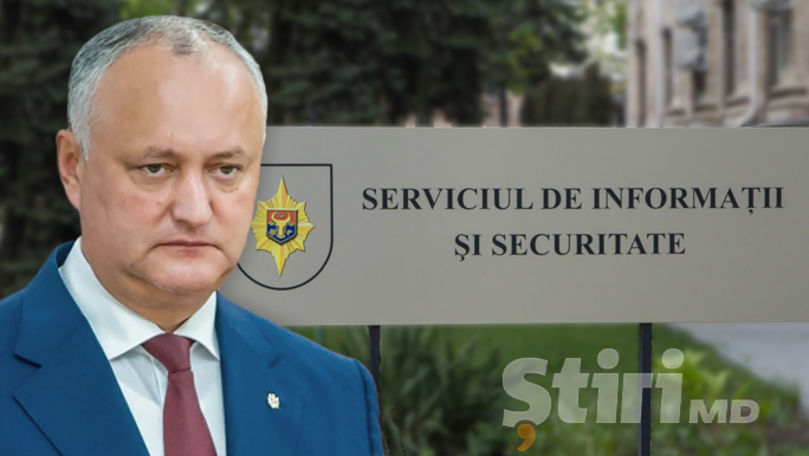 Legea cu privire la SIS, promulgată de Igor Dodon săptămâna trecută