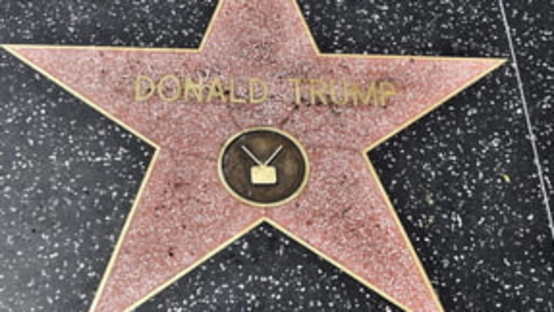 Steaua lui Trump de pe Walk of Fame a fost din nou vandalizată