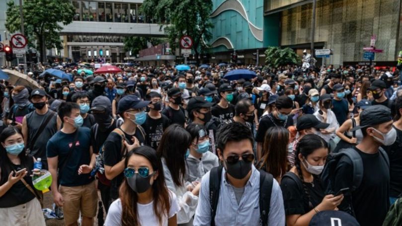 Obiectul interzis de executivul din Hong Kong în timpul protestelor