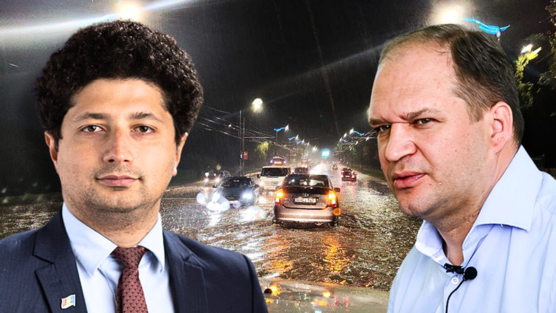 Marian îl provoacă pe Ceban la dezbateri privind sistemul pluvial