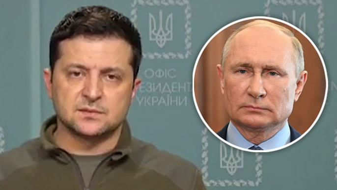 Vladimir Zelenski i se adresează lui Putin și îl cheamă la negocieri