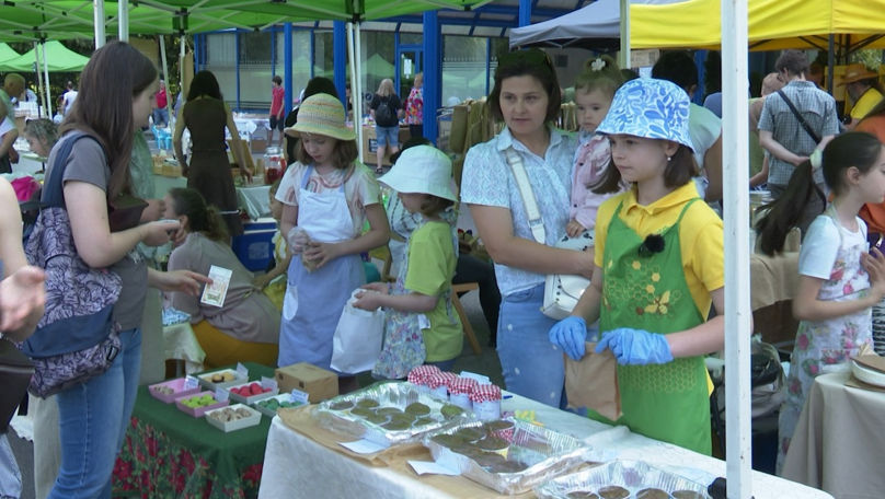 Zeci de copii au devenit antreprenori pentru o zi la târgul Eco-Local