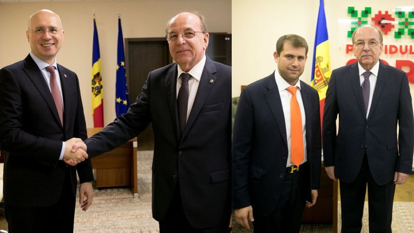 Ilan Șor a avut o întrevedere cu ambasadorul Rusiei la Chișinău