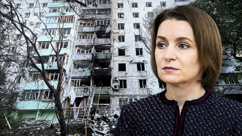 Maia Sandu, după atacul Rusiei asupra Ucrainei: Este o teroare zilnică