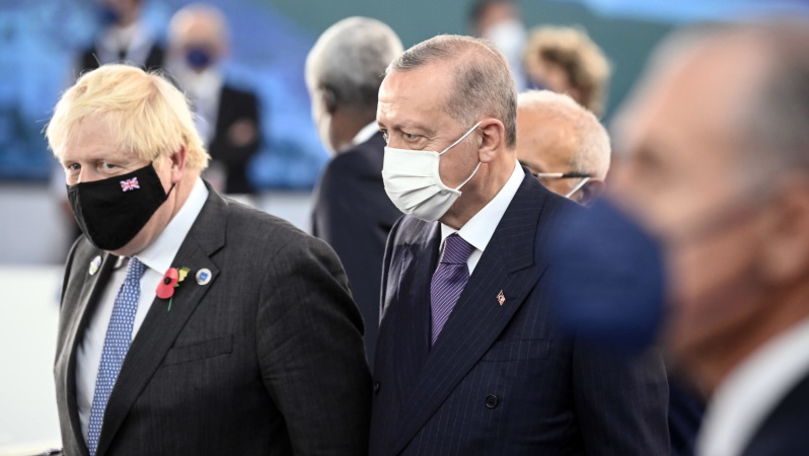 Johnson şi Erdogan au discutat despre situaţia din Ucraina