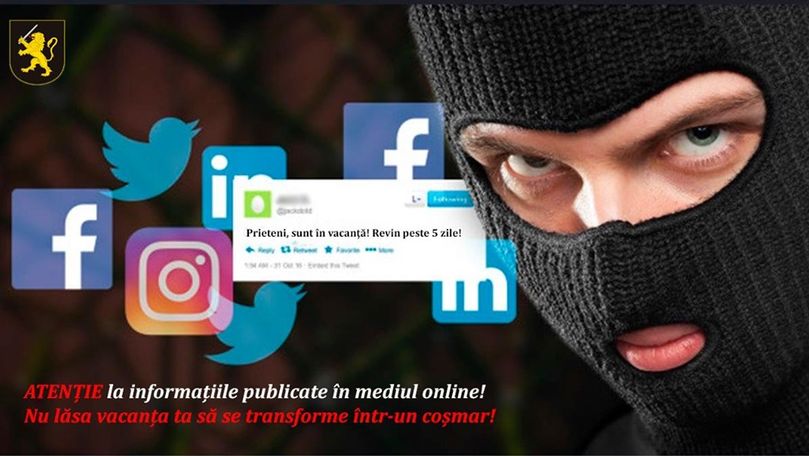 Avertizarea polițiștilor: Nu publicați poze din vacanță pe Facebook