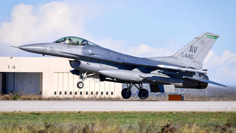 Ucraina confirmă pierderea unui avion F-16 și moartea pilotului