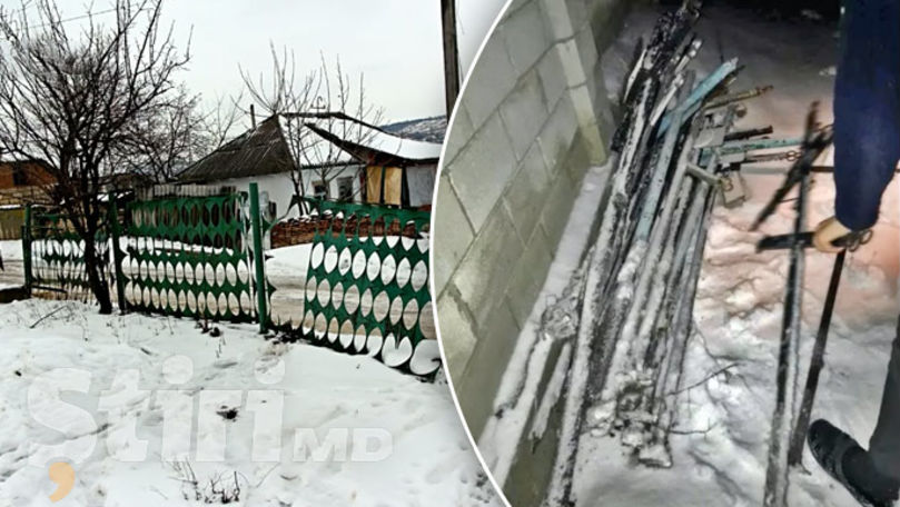 Bărbatul prins furând cruci din cimitir la Criuleni: Am vrut să fac bani