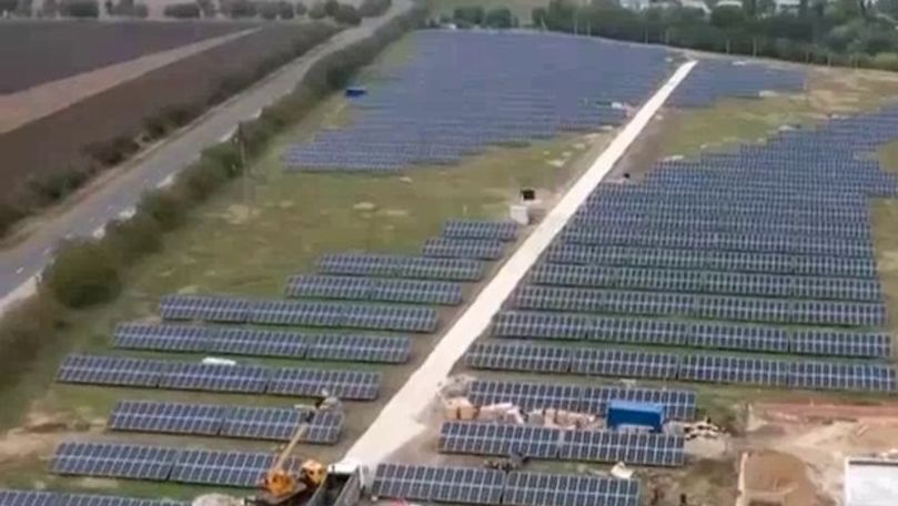 Cel mai mare parc fotovoltaic din Moldova a început să funcţioneze
