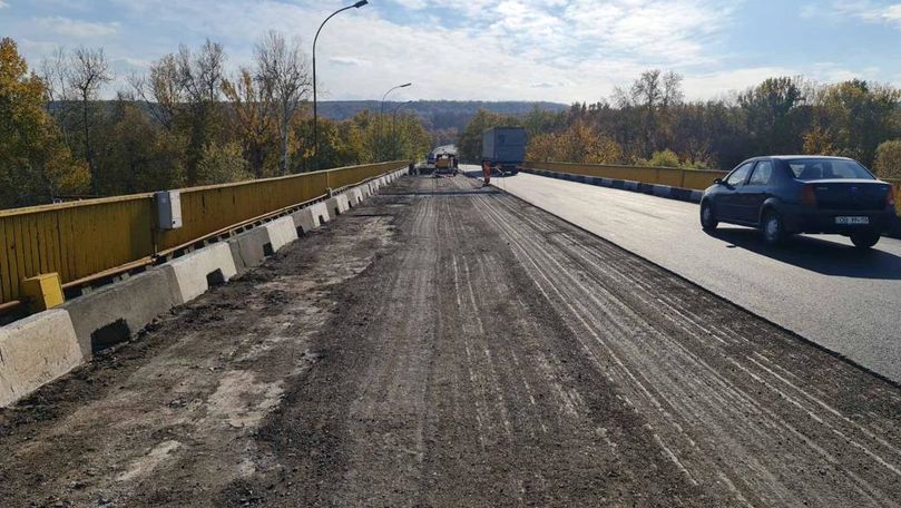 Podul de pe Nistru din preajma orașului Vadul lui Vodă este reparat