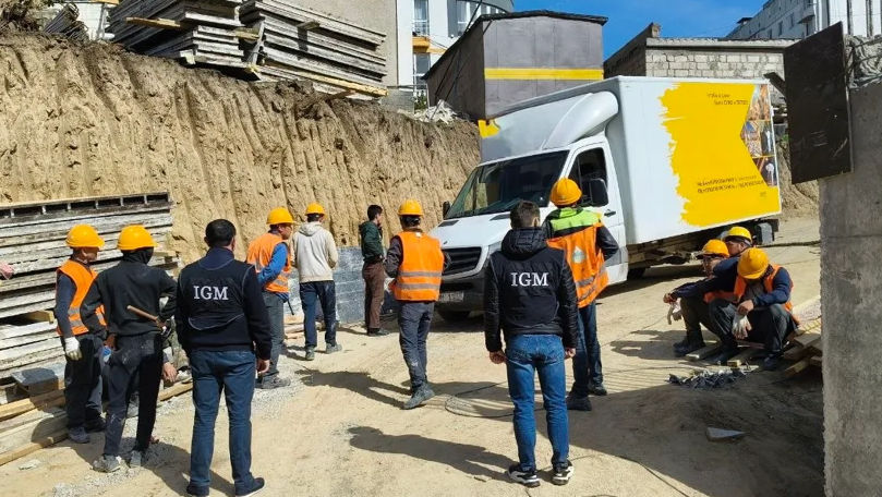 В Кишиневе 11 иностранцев задержаны за работу без законных документов.