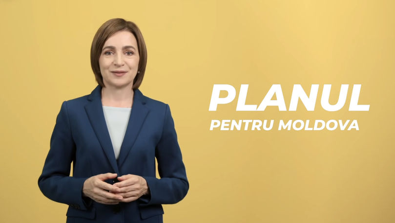 Maia Sandu: Planul meu pentru Moldova se bazează pe trei obiective